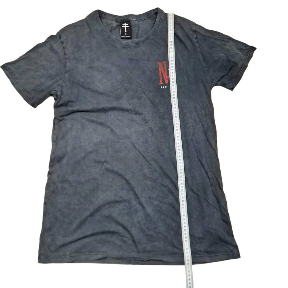 No Tomorrow NTMRW Faded Black Casual T Shirt Mens Size L, Made in Australia - Picture 3 of 10